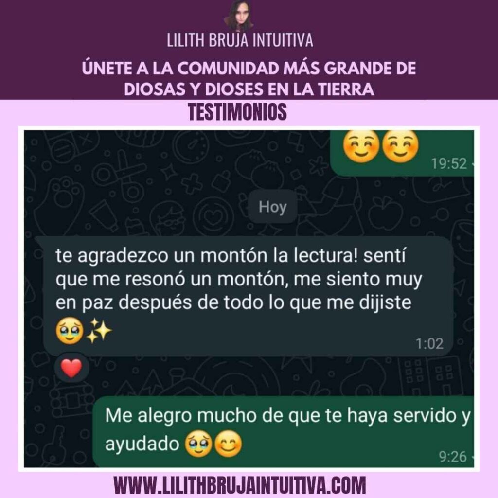 Lilith Bruja Intuitiva Tarot y Videncia en León España Registros Akáshicos Tarotistas y videntes online