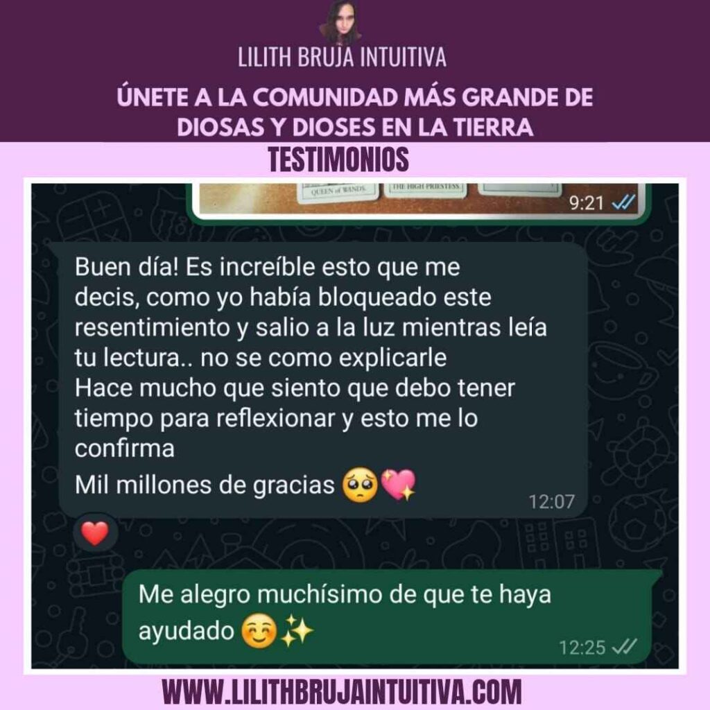 Lilith Bruja Intuitiva Tarot y Videncia en León España Registros Akáshicos Tarotistas y videntes online
